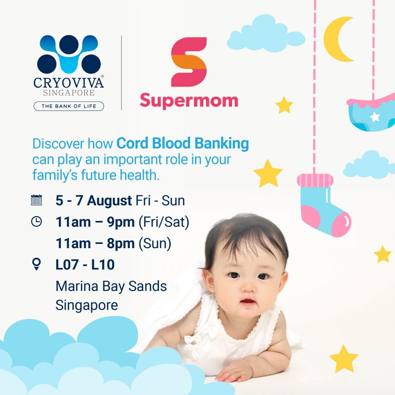 Discuss Cord Blood & Cord Tissue Banking with Cryoviva at Supermom